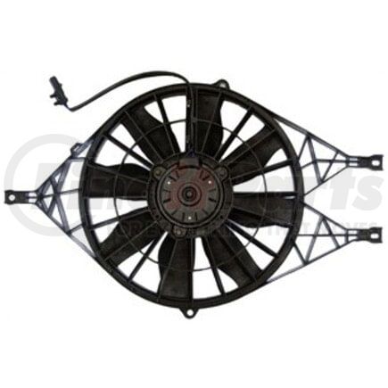 FA70225 by UNIVERSAL AIR CONDITIONER (UAC) - Dual Radiator and Condenser Fan Assembly -- Radiator-Condenser Fan Assy