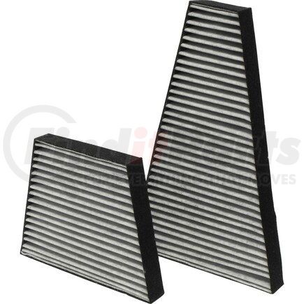 FI1185C by UNIVERSAL AIR CONDITIONER (UAC) - Cabin Air Filter -- Charcoal Cabin Air Filter