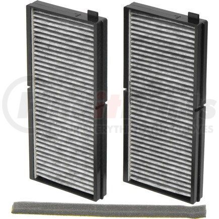 FI1228C by UNIVERSAL AIR CONDITIONER (UAC) - Cabin Air Filter -- Charcoal Cabin Air Filter