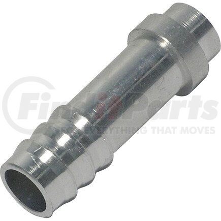 FT0003C by UNIVERSAL AIR CONDITIONER (UAC) - A/C Refrigerant Hose Fitting -- Aluminum Straight Inner Weld-on Barb Fitting