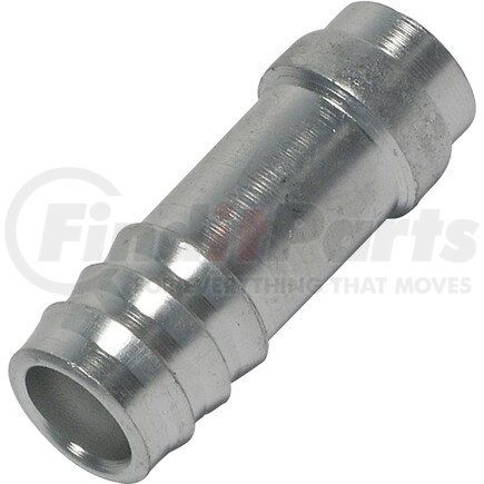 FT0004C by UNIVERSAL AIR CONDITIONER (UAC) - A/C Refrigerant Hose Fitting -- Aluminum Straight Inner Weld-on Barb Fitting