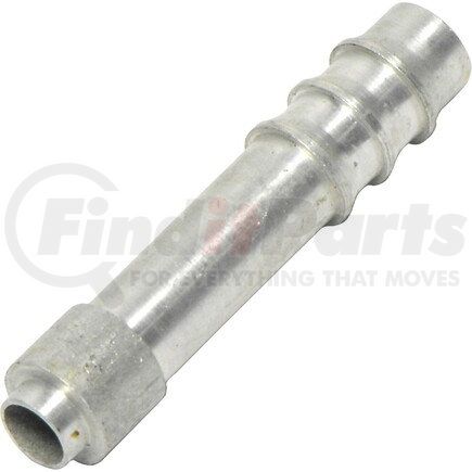 FT0001C by UNIVERSAL AIR CONDITIONER (UAC) - A/C Refrigerant Hose Fitting -- Aluminum Straight Inner Weld-on Barb Fitting