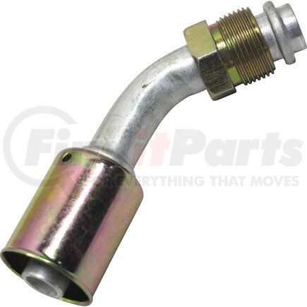 FT0096C by UNIVERSAL AIR CONDITIONER (UAC) - A/C Refrigerant Hose Fitting -- Aluminum 45º Male Oring Beadlock Fitting