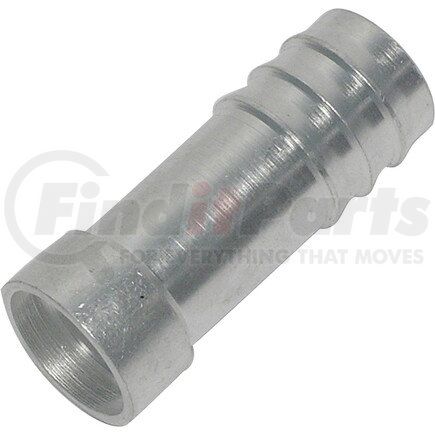 FT0124C by UNIVERSAL AIR CONDITIONER (UAC) - A/C Refrigerant Hose Fitting -- Aluminum Straight Outer Weld-on Barb Fitting