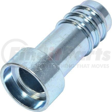 FT0856C by UNIVERSAL AIR CONDITIONER (UAC) - A/C Refrigerant Hose Fitting -- Steel Straight Outer Weld-on Barb Fitting