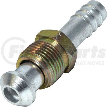 FT1203C by UNIVERSAL AIR CONDITIONER (UAC) - A/C Refrigerant Hose Fitting -- Aluminum Straight Male Flare Barb Fitting