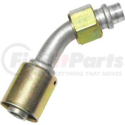 FT1317C by UNIVERSAL AIR CONDITIONER (UAC) - A/C Refrigerant Hose Fitting -- Aluminum 45º Female Oring Beadlock Fitting