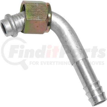 FT1323C by UNIVERSAL AIR CONDITIONER (UAC) - A/C Refrigerant Hose Fitting -- Aluminum 90º Female Oring Barb Fitting