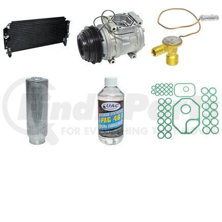 KT3749A by UNIVERSAL AIR CONDITIONER (UAC) - A/C Compressor Kit -- Compressor-Condenser Replacement Kit