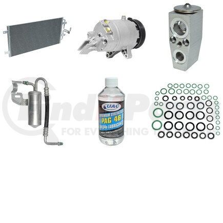 KT3779A by UNIVERSAL AIR CONDITIONER (UAC) - A/C Compressor Kit -- Compressor-Condenser Replacement Kit