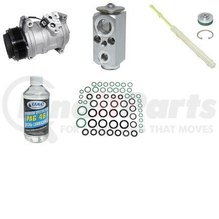 KT3804 by UNIVERSAL AIR CONDITIONER (UAC) - A/C Compressor Kit -- Compressor Replacement Kit