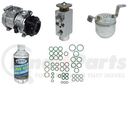 KT3855 by UNIVERSAL AIR CONDITIONER (UAC) - A/C Compressor Kit -- Compressor Replacement Kit