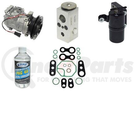 KT3870 by UNIVERSAL AIR CONDITIONER (UAC) - A/C Compressor Kit -- Compressor Replacement Kit