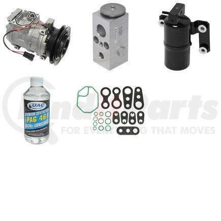 KT3874 by UNIVERSAL AIR CONDITIONER (UAC) - A/C Compressor Kit -- Compressor Replacement Kit