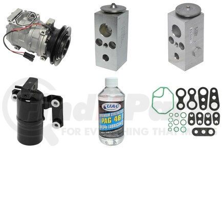 KT3876 by UNIVERSAL AIR CONDITIONER (UAC) - A/C Compressor Kit -- Compressor Replacement Kit