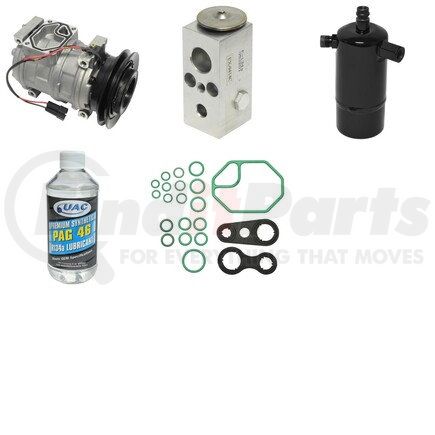 KT3890 by UNIVERSAL AIR CONDITIONER (UAC) - A/C Compressor Kit -- Compressor Replacement Kit