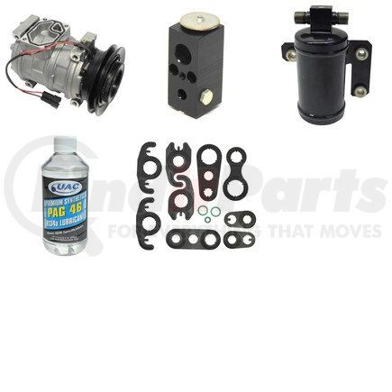 KT3887 by UNIVERSAL AIR CONDITIONER (UAC) - A/C Compressor Kit -- Compressor Replacement Kit