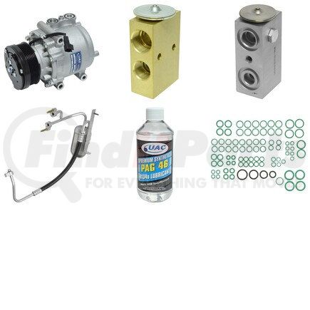 KT3939 by UNIVERSAL AIR CONDITIONER (UAC) - A/C Compressor Kit -- Compressor Replacement Kit