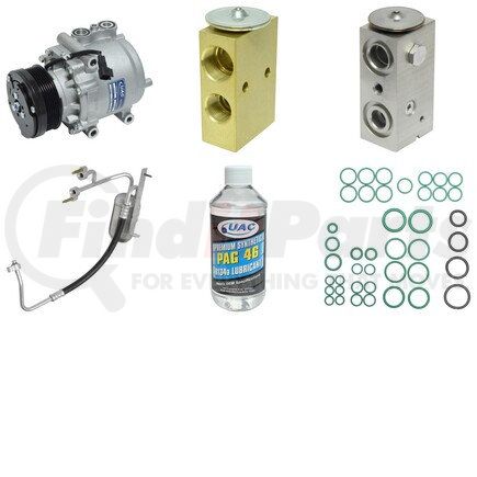 KT3942 by UNIVERSAL AIR CONDITIONER (UAC) - A/C Compressor Kit -- Compressor Replacement Kit