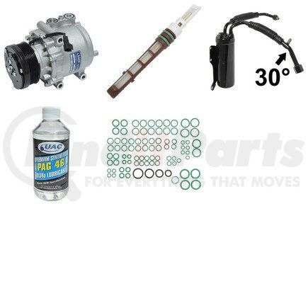 KT3936 by UNIVERSAL AIR CONDITIONER (UAC) - A/C Compressor Kit -- Compressor Replacement Kit