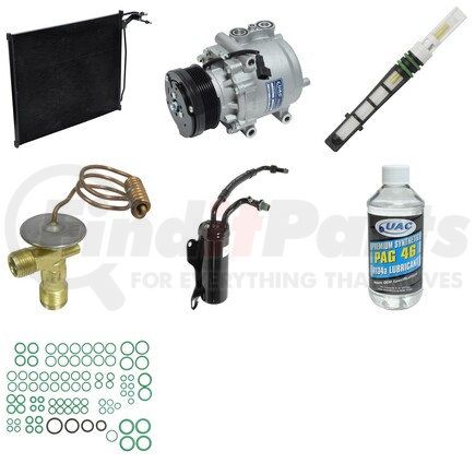 KT3950A by UNIVERSAL AIR CONDITIONER (UAC) - A/C Compressor Kit -- Compressor-Condenser Replacement Kit