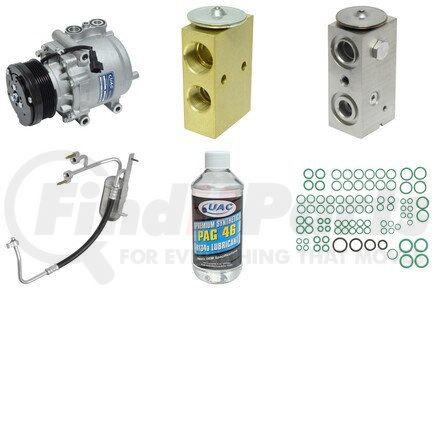 KT3951 by UNIVERSAL AIR CONDITIONER (UAC) - A/C Compressor Kit -- Compressor Replacement Kit