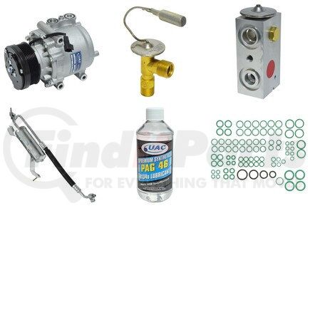 KT3952 by UNIVERSAL AIR CONDITIONER (UAC) - A/C Compressor Kit -- Compressor Replacement Kit