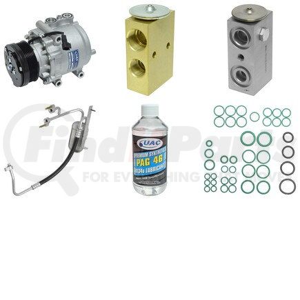 KT3962 by UNIVERSAL AIR CONDITIONER (UAC) - A/C Compressor Kit -- Compressor Replacement Kit