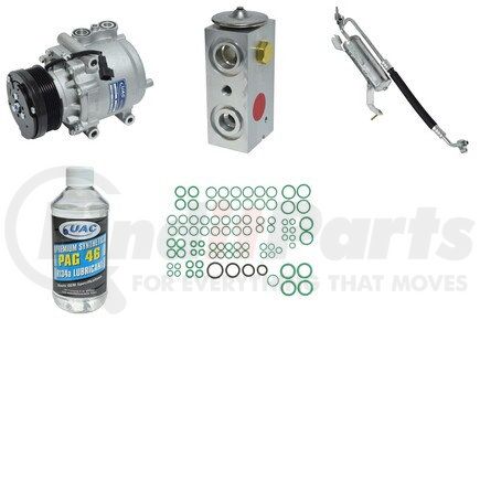 KT3969 by UNIVERSAL AIR CONDITIONER (UAC) - A/C Compressor Kit -- Compressor Replacement Kit