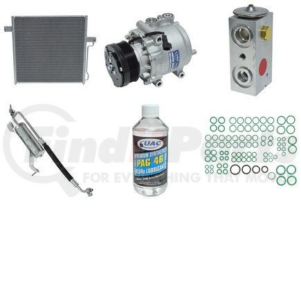 KT3969A by UNIVERSAL AIR CONDITIONER (UAC) - A/C Compressor Kit -- Compressor-Condenser Replacement Kit