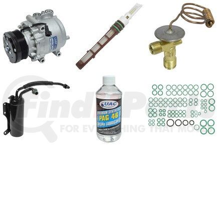 KT3970 by UNIVERSAL AIR CONDITIONER (UAC) - A/C Compressor Kit -- Compressor Replacement Kit