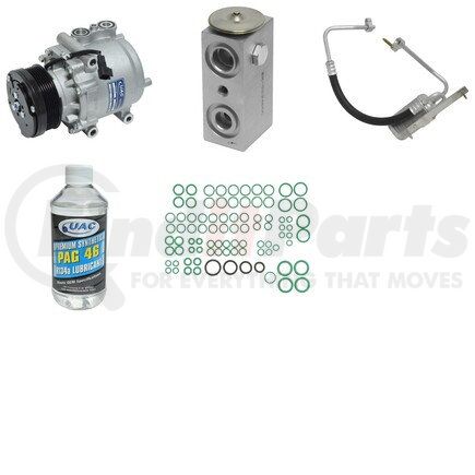 KT3971 by UNIVERSAL AIR CONDITIONER (UAC) - A/C Compressor Kit -- Compressor Replacement Kit