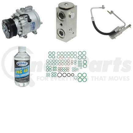 KT3967 by UNIVERSAL AIR CONDITIONER (UAC) - A/C Compressor Kit -- Compressor Replacement Kit