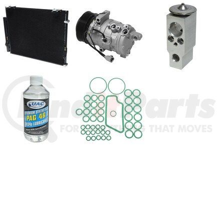 KT4075A by UNIVERSAL AIR CONDITIONER (UAC) - A/C Compressor Kit -- Compressor-Condenser Replacement Kit