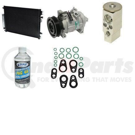 KT4089A by UNIVERSAL AIR CONDITIONER (UAC) - A/C Compressor Kit -- Compressor-Condenser Replacement Kit