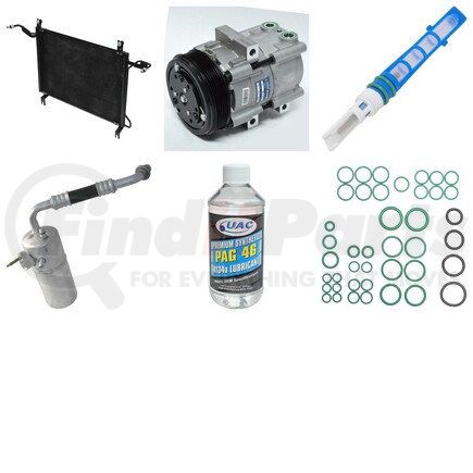 KT4116A by UNIVERSAL AIR CONDITIONER (UAC) - A/C Compressor Kit -- Compressor-Condenser Replacement Kit