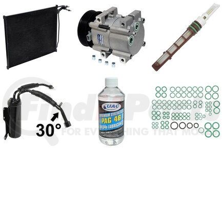 KT4124A by UNIVERSAL AIR CONDITIONER (UAC) - A/C Compressor Kit -- Compressor-Condenser Replacement Kit