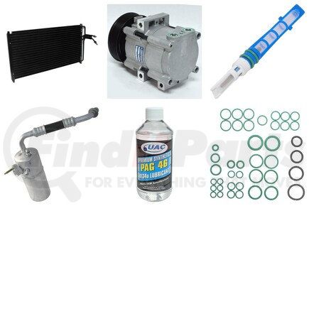 KT4153A by UNIVERSAL AIR CONDITIONER (UAC) - A/C Compressor Kit -- Compressor-Condenser Replacement Kit