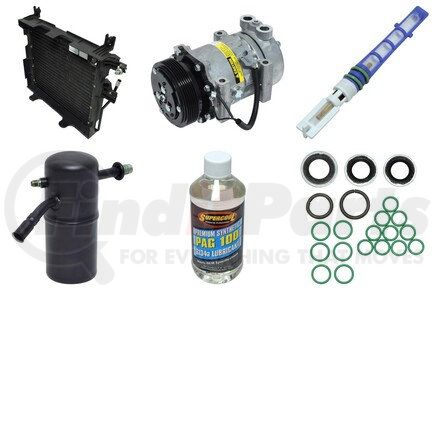 KT4357A by UNIVERSAL AIR CONDITIONER (UAC) - A/C Compressor Kit -- Compressor-Condenser Replacement Kit