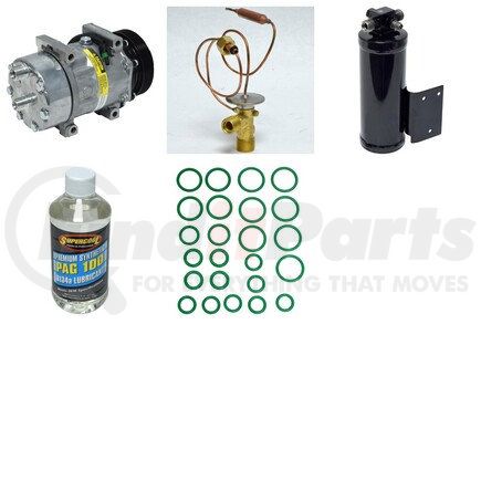 KT4367 by UNIVERSAL AIR CONDITIONER (UAC) - A/C Compressor Kit -- Compressor Replacement Kit