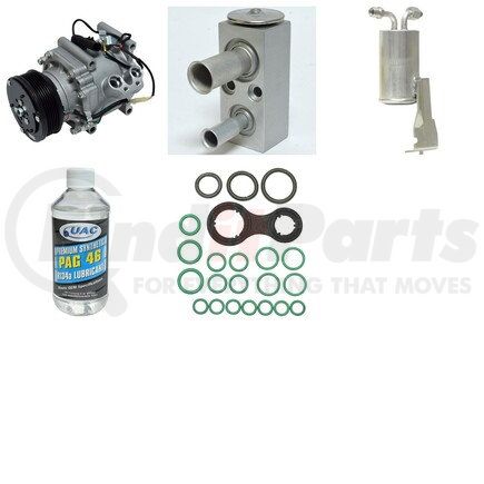 KT4464 by UNIVERSAL AIR CONDITIONER (UAC) - A/C Compressor Kit -- Compressor Replacement Kit