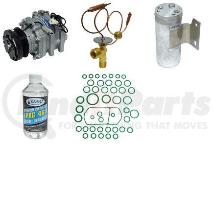 KT4483 by UNIVERSAL AIR CONDITIONER (UAC) - A/C Compressor Kit -- Compressor Replacement Kit