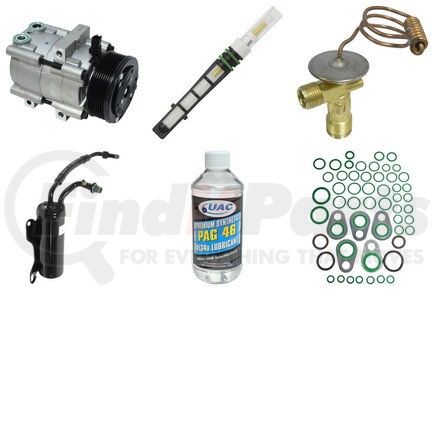 KT4658 by UNIVERSAL AIR CONDITIONER (UAC) - A/C Compressor Kit -- Compressor Replacement Kit