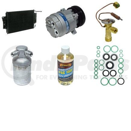 KT4660A by UNIVERSAL AIR CONDITIONER (UAC) - A/C Compressor Kit -- Compressor-Condenser Replacement Kit