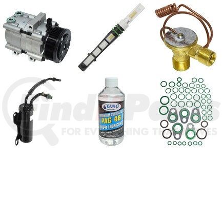 KT4656 by UNIVERSAL AIR CONDITIONER (UAC) - A/C Compressor Kit -- Compressor Replacement Kit