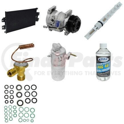 KT4667A by UNIVERSAL AIR CONDITIONER (UAC) - A/C Compressor Kit -- Compressor-Condenser Replacement Kit