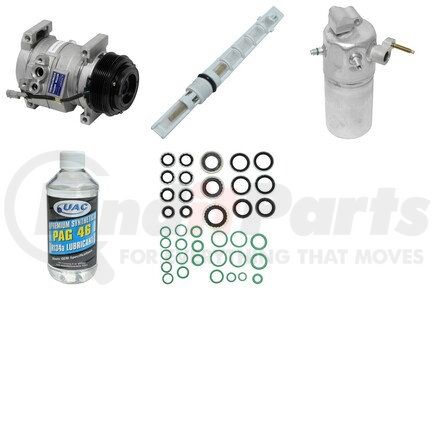 KT4666 by UNIVERSAL AIR CONDITIONER (UAC) - A/C Compressor Kit -- Compressor Replacement Kit