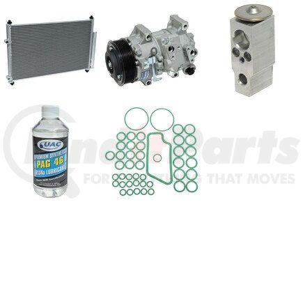 KT4673A by UNIVERSAL AIR CONDITIONER (UAC) - A/C Compressor Kit -- Compressor-Condenser Replacement Kit