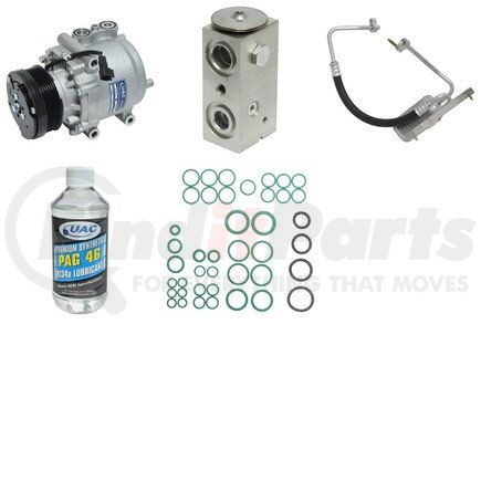 KT4670 by UNIVERSAL AIR CONDITIONER (UAC) - A/C Compressor Kit -- Compressor Replacement Kit