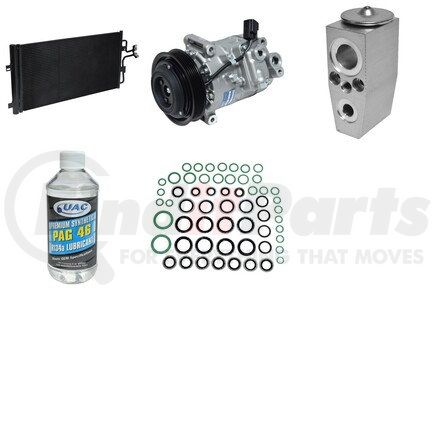 KT4681A by UNIVERSAL AIR CONDITIONER (UAC) - A/C Compressor Kit -- Compressor-Condenser Replacement Kit